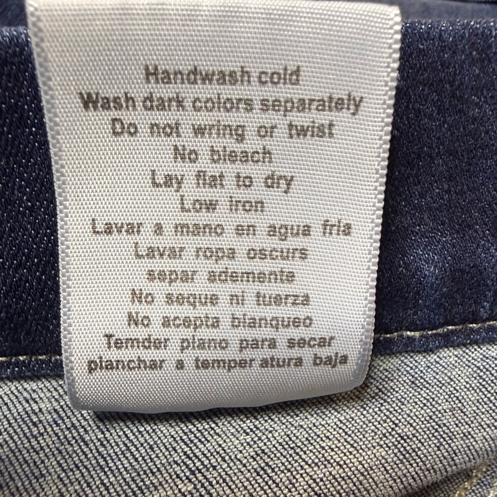 Judy Blue Pull On Shorts Dark Wash Shorts JB150139 High Waist ~ Size XL 13/15 - Picture 7 of 8